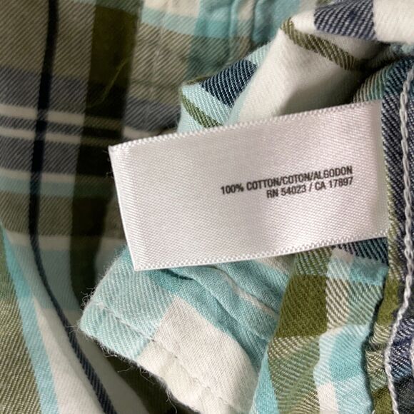 Old Navy Shirt Mens Small Western Fit Pearl Snaps Prescott Plaid Button-Up - Picture 7 of 12